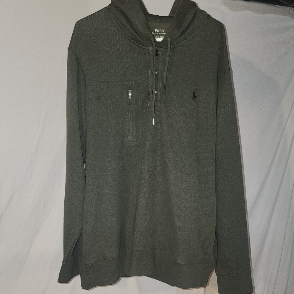 Polo by Ralph Lauren Forest Green Sweatsuit Hoodie+Joggers XL